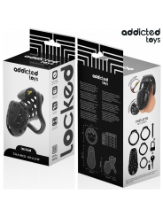 ADDICTED TOYS LOCKED - CHAINED HOLLOW JAULA PARA PENE 10,5 CM