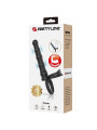 PRETTY LOVE - TATUM ANILLO VIBRADOR PENE CON PLUG 10 VIBRACIONES NEGRO