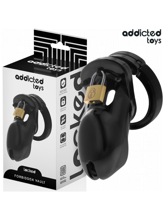 ADDICTED TOYS LOCKED - FORBIDDEN VAULT JAULA PARA PENE 10 CM