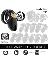 ADDICTED TOYS LOCKED - FORBIDDEN VAULT JAULA PARA PENE 10 CM