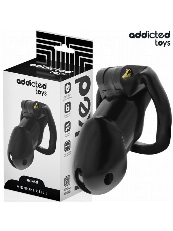 ADDICTED TOYS LOCKED - MINDNIGHT CELL JAULA PARA PENE TALLA L