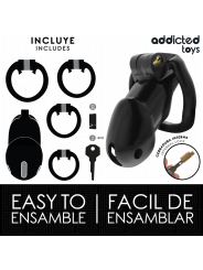 ADDICTED TOYS LOCKED - MINDNIGHT CELL JAULA PARA PENE TALLA L
