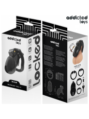 ADDICTED TOYS LOCKED - MINDNIGHT CELL JAULA PARA PENE TALLA S