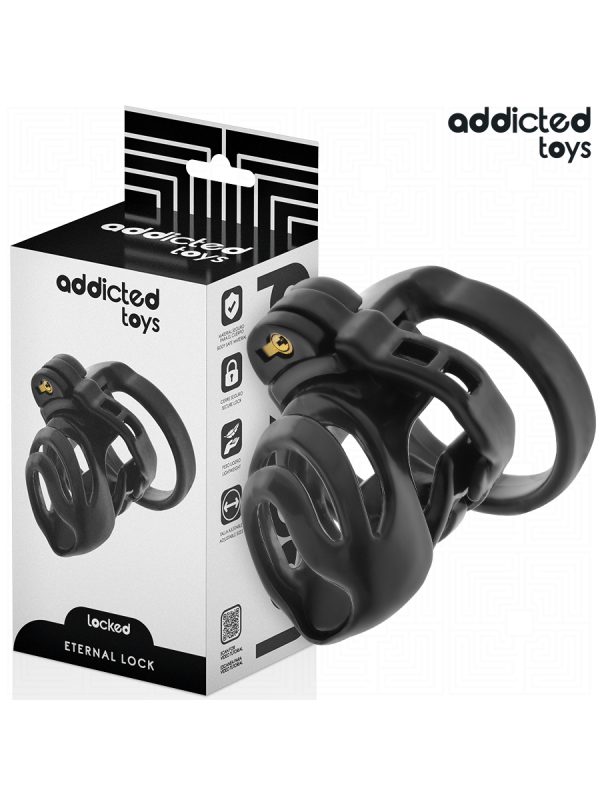 ADDICTED TOYS LOCKED - ETERNAL LOCK JAULA PARA PENE 9 CM
