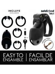 ADDICTED TOYS LOCKED - MINDNIGHT CELL JAULA PARA PENE TALLA M