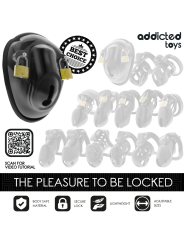 ADDICTED TOYS LOCKED - KEYLESS RESTRAINT JAULA PARA PENE 11,5 CM