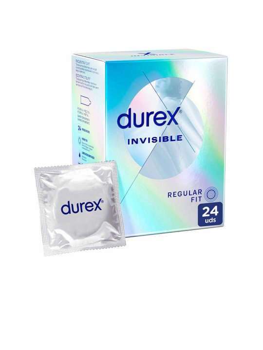 Preservativos Invisibles Extra Sensitivo Durex 24 Unidades