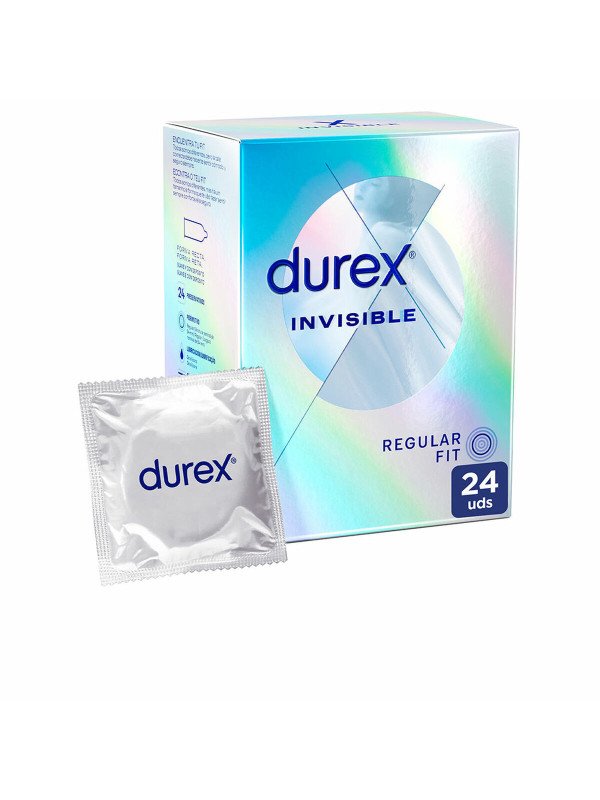 Preservativos Invisibles Extra Sensitivo Durex 24 Unidades