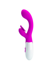 PRETTY LOVE - BUTTERFLY KISS VIBRADOR RABBIT 30 FUNCIONES MORADO