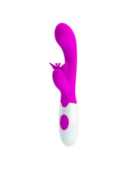 PRETTY LOVE - BUTTERFLY KISS VIBRADOR RABBIT 30 FUNCIONES MORADO