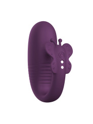 PRETTY LOVE - KLAY VIBRADOR HUEVO CON EMPUJE APP CONTROL MORADO