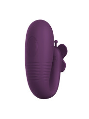 PRETTY LOVE - KLAY VIBRADOR HUEVO CON EMPUJE APP CONTROL MORADO