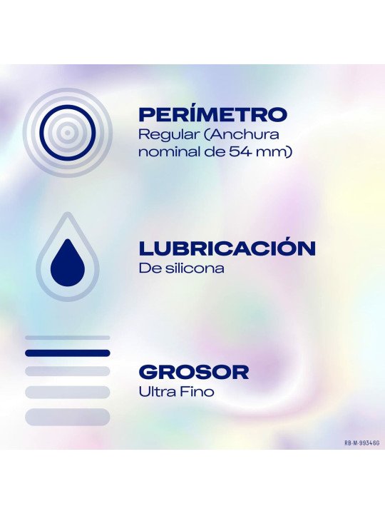 Preservativos Invisibles Extra Sensitivo Durex 24 Unidades