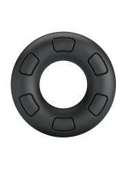 CRAZY BULL - BERTRAM ANILLO PARA PENE SUPER SOFT SILICONA NEGRO