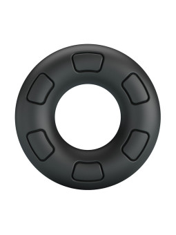 CRAZY BULL - BERTRAM ANILLO PARA PENE SUPER SOFT SILICONA NEGRO