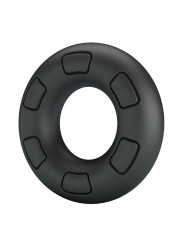 CRAZY BULL - BERTRAM ANILLO PARA PENE SUPER SOFT SILICONA NEGRO