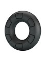 CRAZY BULL - BERTRAM ANILLO PARA PENE SUPER SOFT SILICONA NEGRO