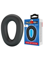 CRAZY BULL - VESPER ANILLO PARA PENE SUPER SOFT SILICONA NEGRO