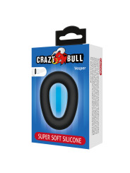 CRAZY BULL - VESPER ANILLO PARA PENE SUPER SOFT SILICONA NEGRO