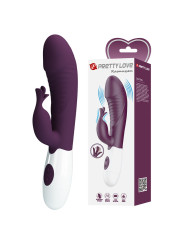 PRETTY LOVE - ROGUE MUSE VIBRADOR RABBIT 30 FUNCIONES MORADO