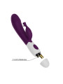 PRETTY LOVE - ROGUE MUSE VIBRADOR RABBIT 30 FUNCIONES MORADO