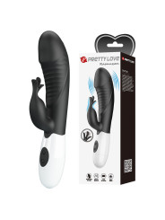 PRETTY LOVE - RASMUSSEN VIBRADOR RABBIT 30 FUNCIONES NEGRO
