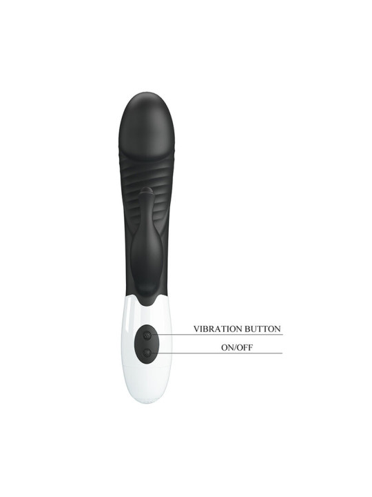 PRETTY LOVE - RASMUSSEN VIBRADOR RABBIT 30 FUNCIONES NEGRO