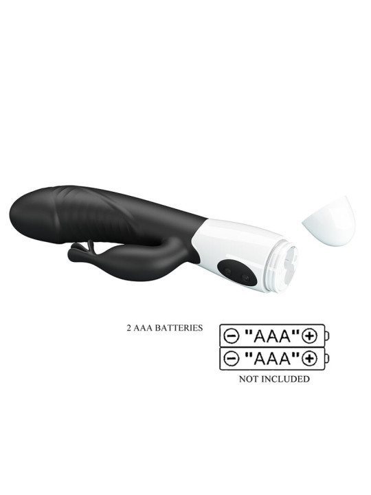 PRETTY LOVE - RASMUSSEN VIBRADOR RABBIT 30 FUNCIONES NEGRO