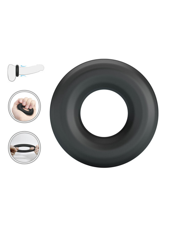 CRAZY BULL - URBAN ANILLO PARA PENE SILICONA SUPER SOFT NEGRO