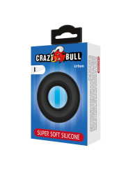 CRAZY BULL - URBAN ANILLO PARA PENE SILICONA SUPER SOFT NEGRO