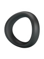 CRAZY BULL - VALEN ANILLO PARA PENE ERGONÓMICO SILICONA NEGRO