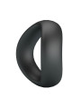 CRAZY BULL - VALEN ANILLO PARA PENE ERGONÓMICO SILICONA NEGRO