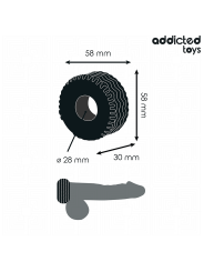 ADDICTED TOYS - ANILLO PARA EL PENE EXTRA GRUESO