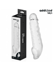ADDICTED TOYS - FUNDA PARA EL PENE TRANSPARENTE TALLA S 23 CM