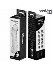 ADDICTED TOYS - EXTENSOR PARA EL PENE TRANSPARENTE 27 CM