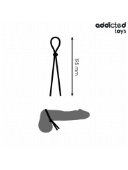 ADDICTED TOYS - CUERDA SILICONA PARA EL PENE DE LAZO SIMPLE