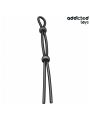 ADDICTED TOYS - CUERDA SILICONA PARA EL PENE DE LAZO DOBLE