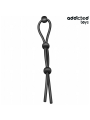 ADDICTED TOYS - CUERDA SILICONA PARA EL PENE DE LAZO TRIPLE