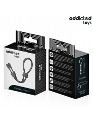 ADDICTED TOYS - CUERDA SILICONA AJUSTABLE PARA EL PENE