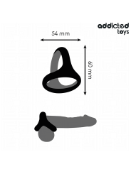 ADDICTED TOYS - ANILLO TRIPLE GRUESO PARA EL PENE