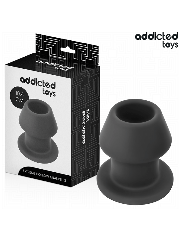 ADDICTED TOYS - PLUG ANAL HUECO EXTREM SILICONA TALLA L 10,4 CM
