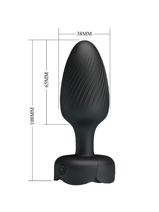 PRETTY LOVE - VARIAN PLUG ANAL CON LUZ LED 10.8 CM