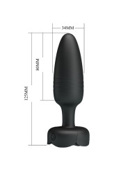 PRETTY LOVE - TARION PLUG ANAL CON LUZ LED 12.5 CM
