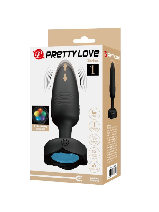 PRETTY LOVE - TARION PLUG ANAL CON LUZ LED 12.5 CM