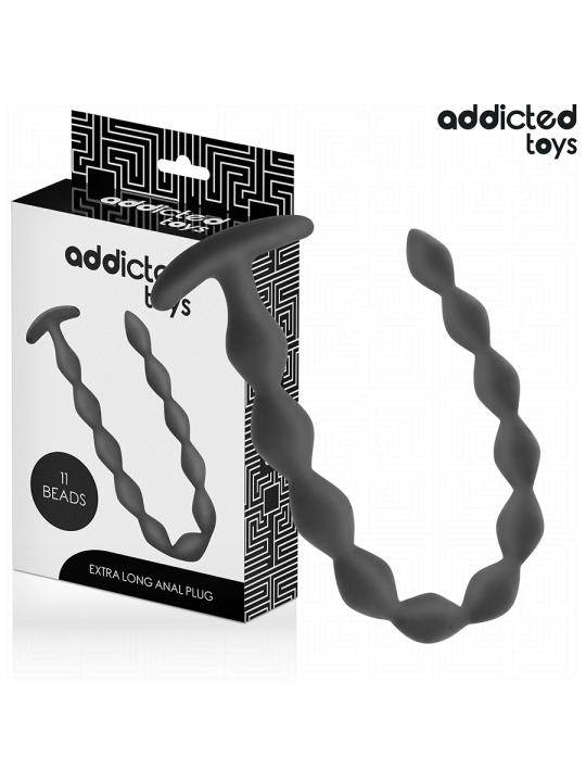 ADDICTED TOYS - ROSARIO ANAL 27 CM EXTRA LARGO SILICONA