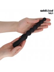 ADDICTED TOYS - MASAJEADOR ANAL DOBLE SILICONA 24 CM