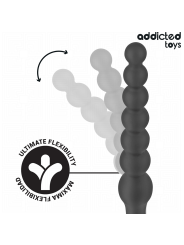 ADDICTED TOYS - MASAJEADOR ANAL DOBLE SILICONA 24 CM