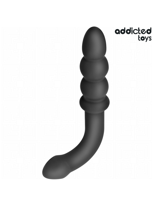 ADDICTED TOYS - MASAJEADOR ANAL DOBLE SILICONA 16,5 CM