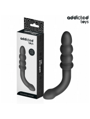 ADDICTED TOYS - MASAJEADOR ANAL DOBLE SILICONA 16,5 CM