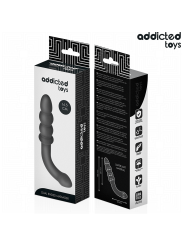 ADDICTED TOYS - MASAJEADOR ANAL DOBLE SILICONA 16,5 CM